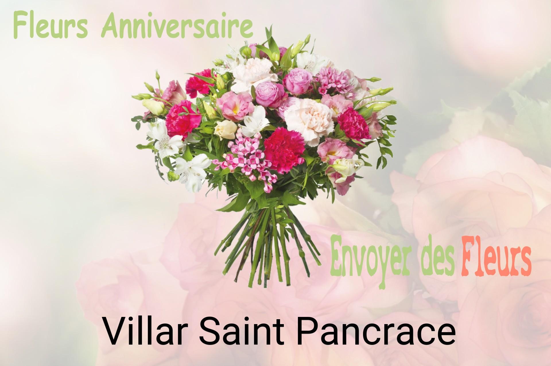Bouquet de fleurs d’anniversaire livré à Villar-Saint-Pancrace