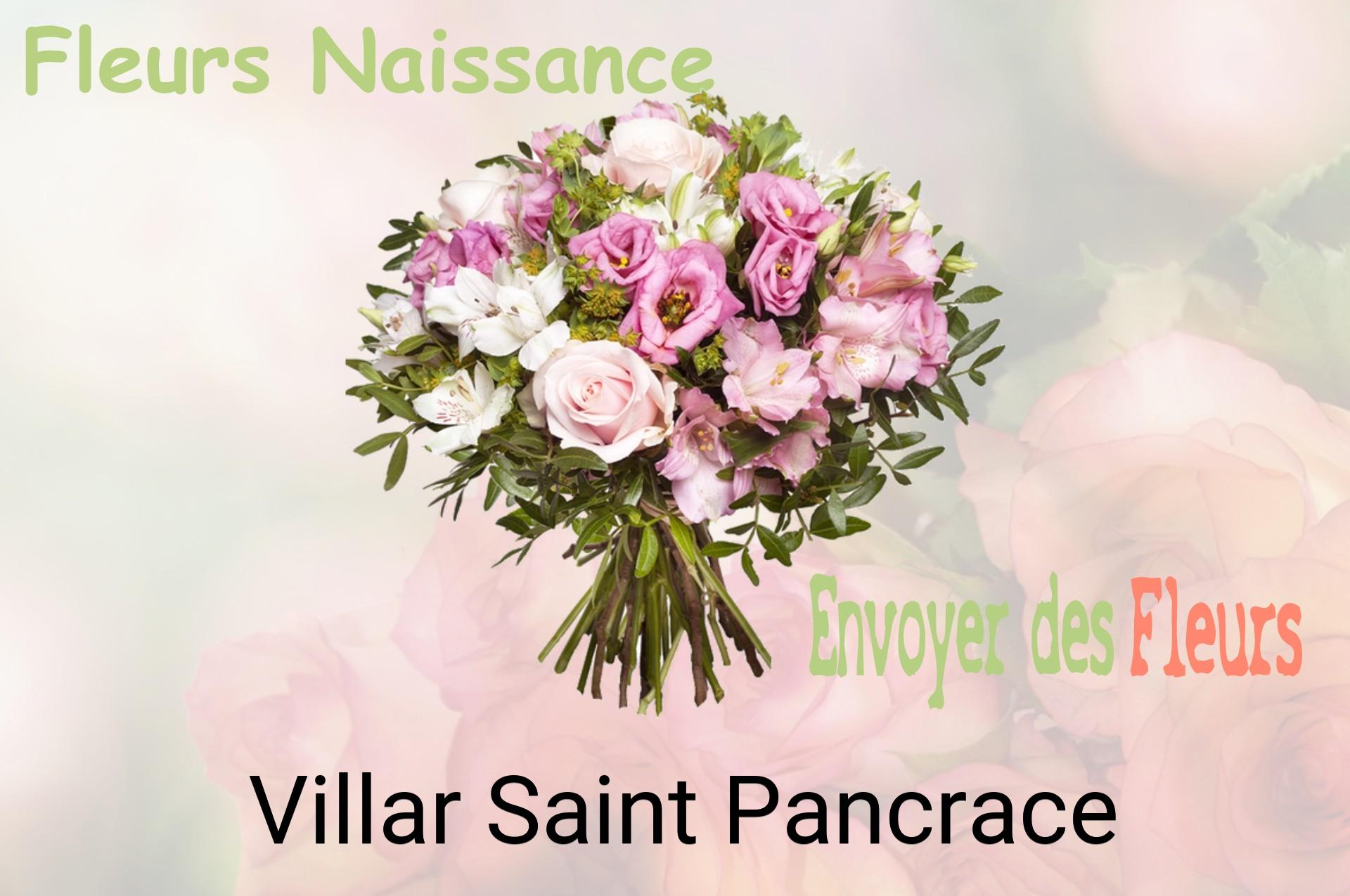Bouquet de fleurs de naissance livré à Villar-Saint-Pancrace