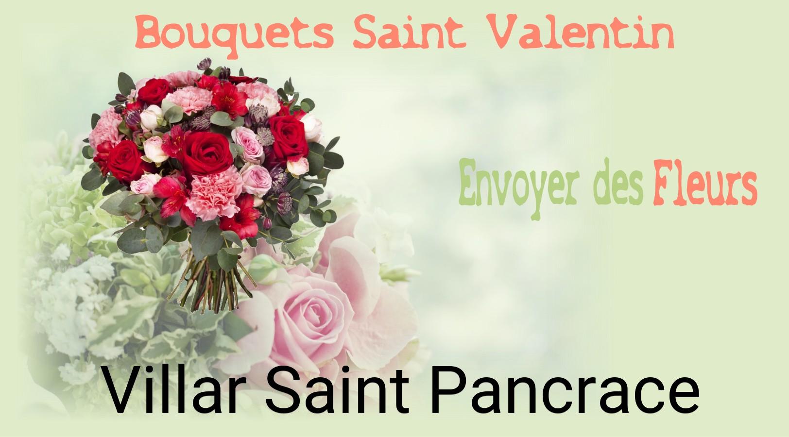 Roses de Saint-Valentin livrées à Villar-Saint-Pancrace